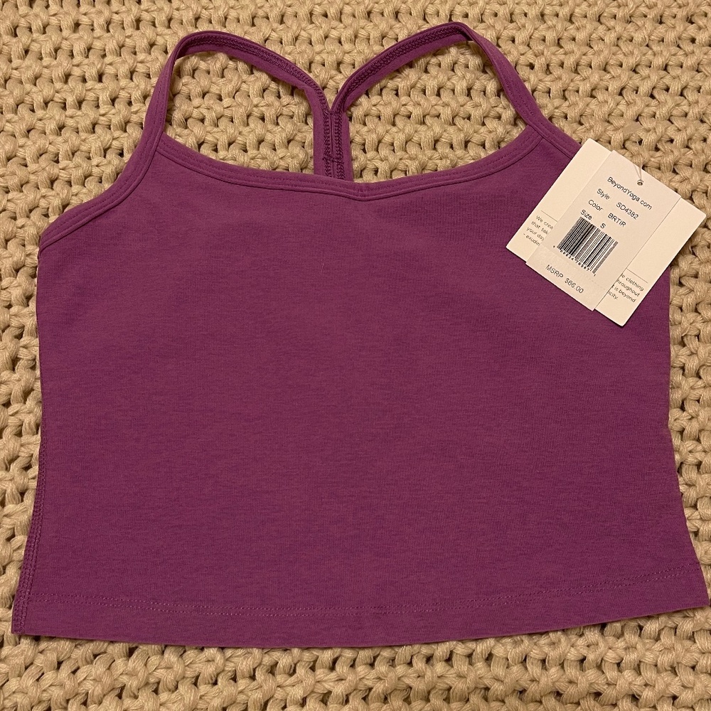 BEYONG YOGA CROPPED TANK